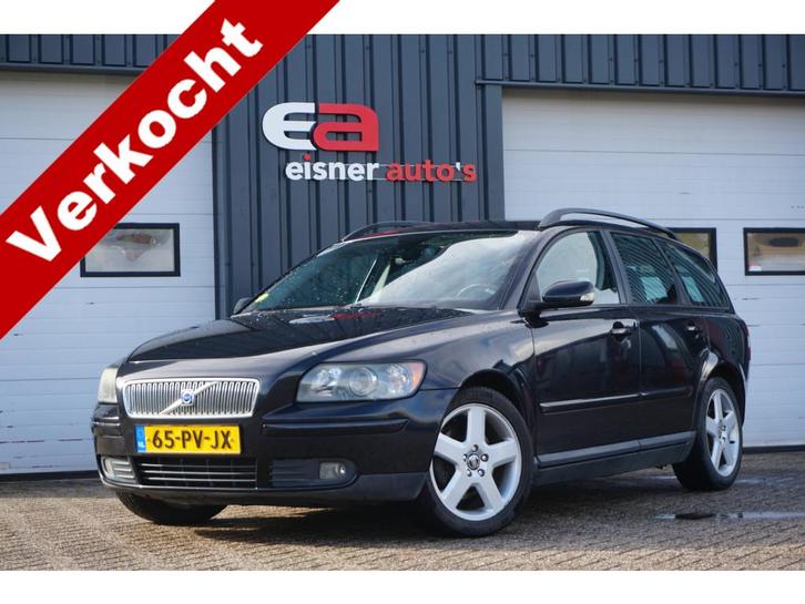 Volvo V50 2.4 Momentum | NL AUTO | D-RIEM V.V. | (bj 2005), Auto's, Volvo, Bedrijf, Te koop, V50, ABS, Airbags, Airconditioning