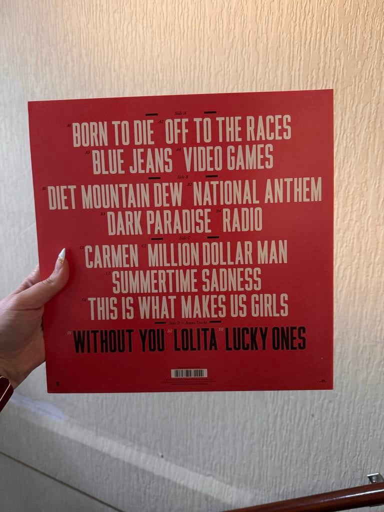 Lana Del Rey - Born to Die LP, 2010 - 2019, Ophalen of Verzenden, 12 inch, Dubbel-LP