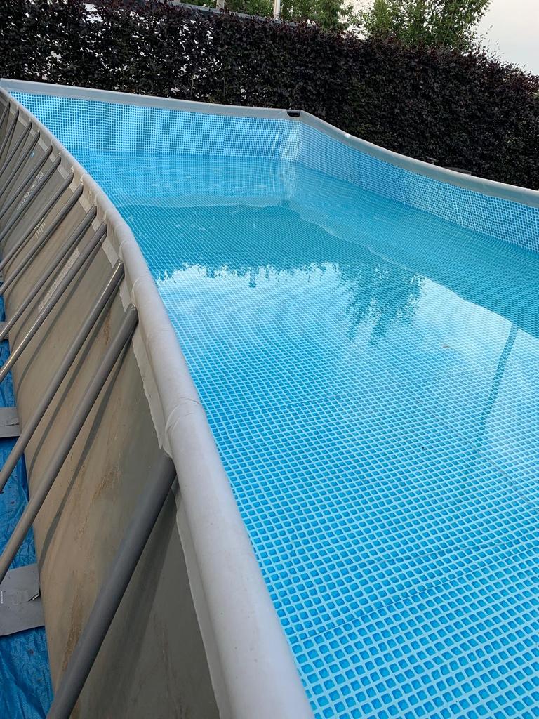 Intex zwembad 975x488x132 cm, Gebruikt, 300 cm of meer, Rechthoekig, Ophalen