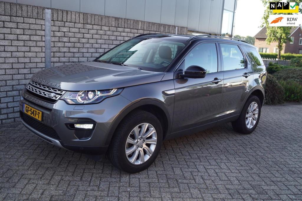 Land Rover Discovery Sport 2.0 Si4 4WD HSE Autom 241PK Xeno, Auto's, Euro 5, 1733 kg, Gebruikt, Beige