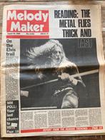MELODY MAKER 1980 AC/DC Elvis WHITESNAKE Reading Festival, Ophalen of Verzenden, Muziek, Film of Tv