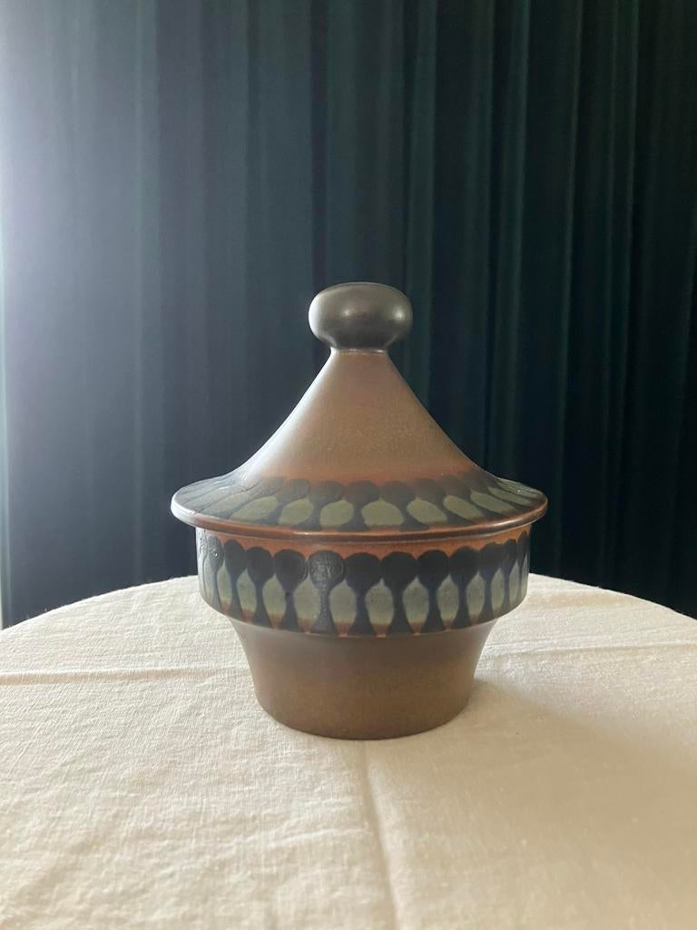 Vintage Goebel pot met deksel - West Germany 15 cm retro -, Ophalen