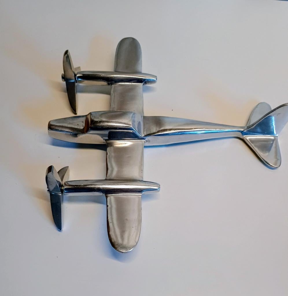 Aluminium vliegtuigje, Ophalen of Verzenden