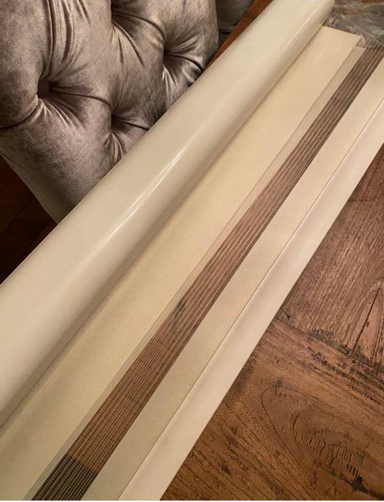 Duo rolgordijn crème wit 1570x1600 nieuw, Ophalen, Zo goed als nieuw