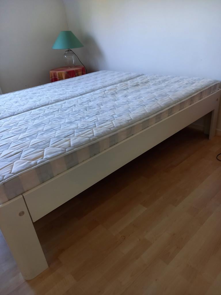 Auping auronde bedden 90 x 200 met spiraal, Ophalen, Eenpersoons