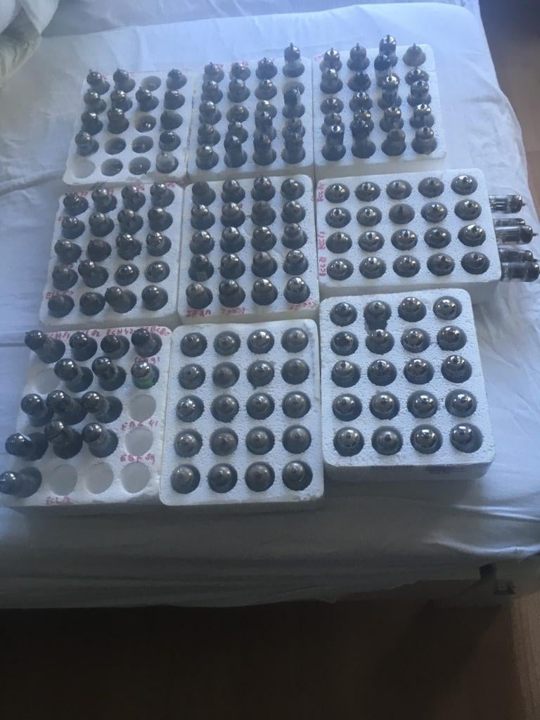 vele audio -radiobuizen, Ophalen of Verzenden, Buis of Buizen