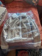 Nieuwe Imitatie Leren Jas Beige Maat L - BDG Urban Outfitter, Kleding | Dames, Jassen | Zomer, Ophalen of Verzenden, Nieuw, Maat 42/44 (L)