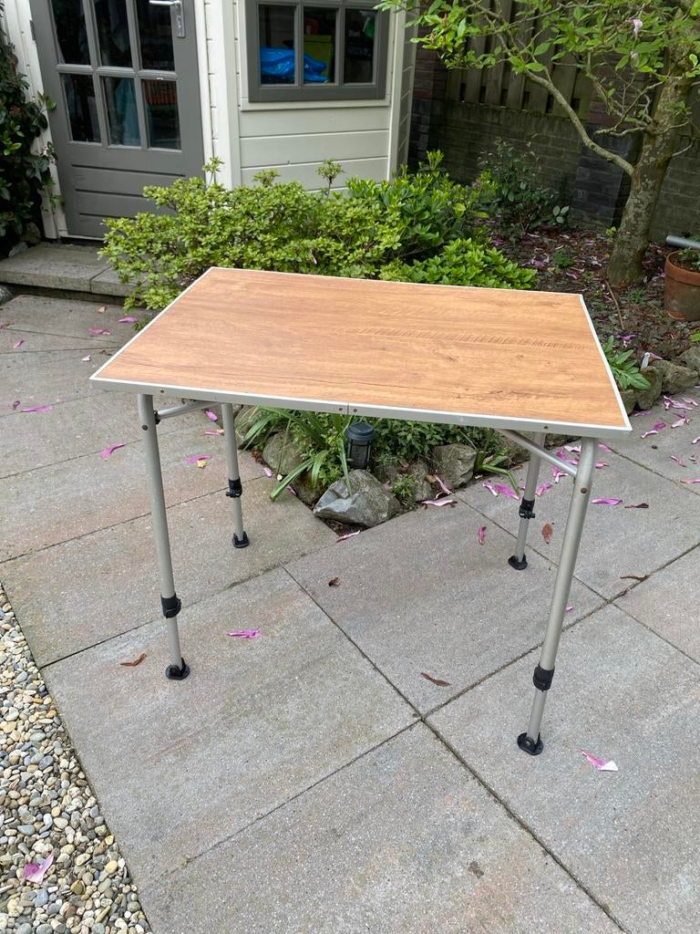 Inklapbare campingtafel, Caravans en Kamperen, Ophalen, Gebruikt, Campingtafel