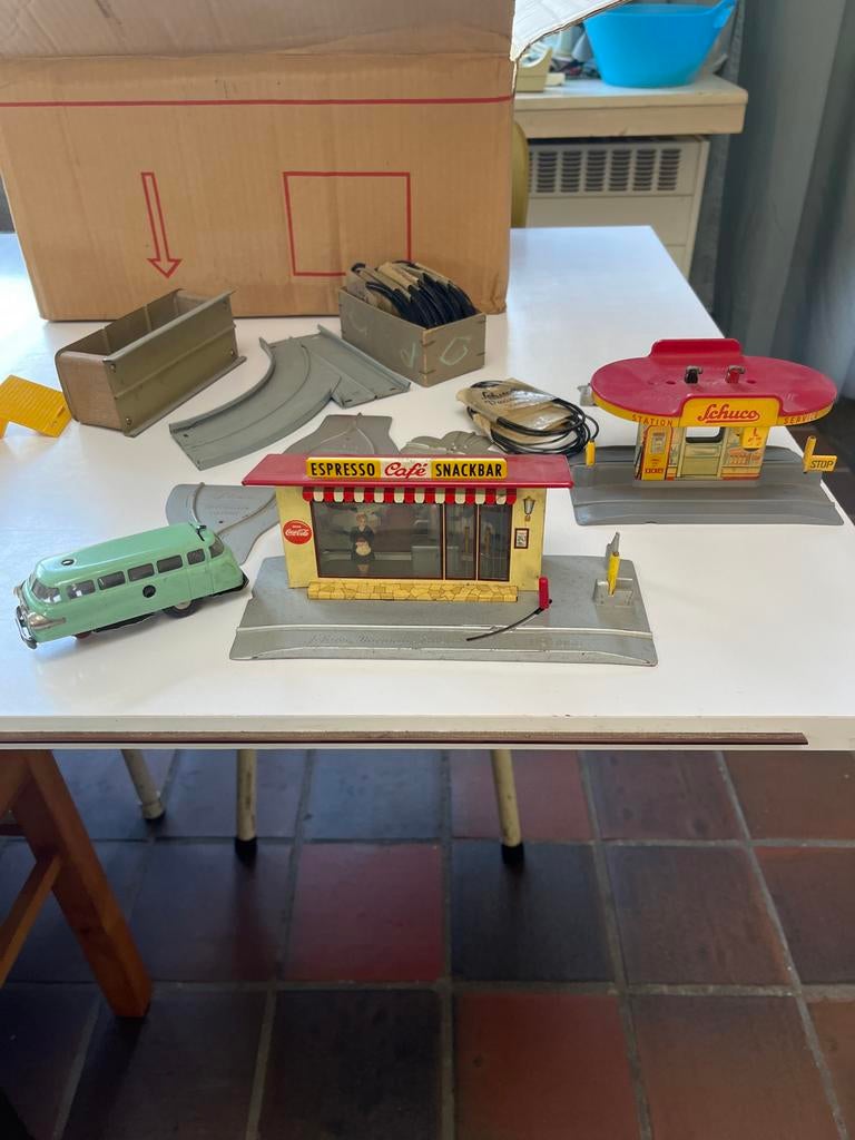 Voor de liefhebbers, Schuco modelbouw set jaren 50, Ophalen, Gebruikt, Overige typen