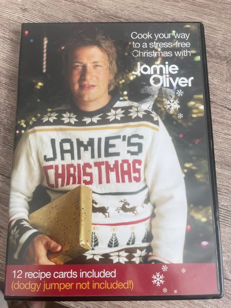 Jamie's Christmas DVD - Stressvrij Kerstkoken, Alle leeftijden, Ophalen of Verzenden, Gebruikt