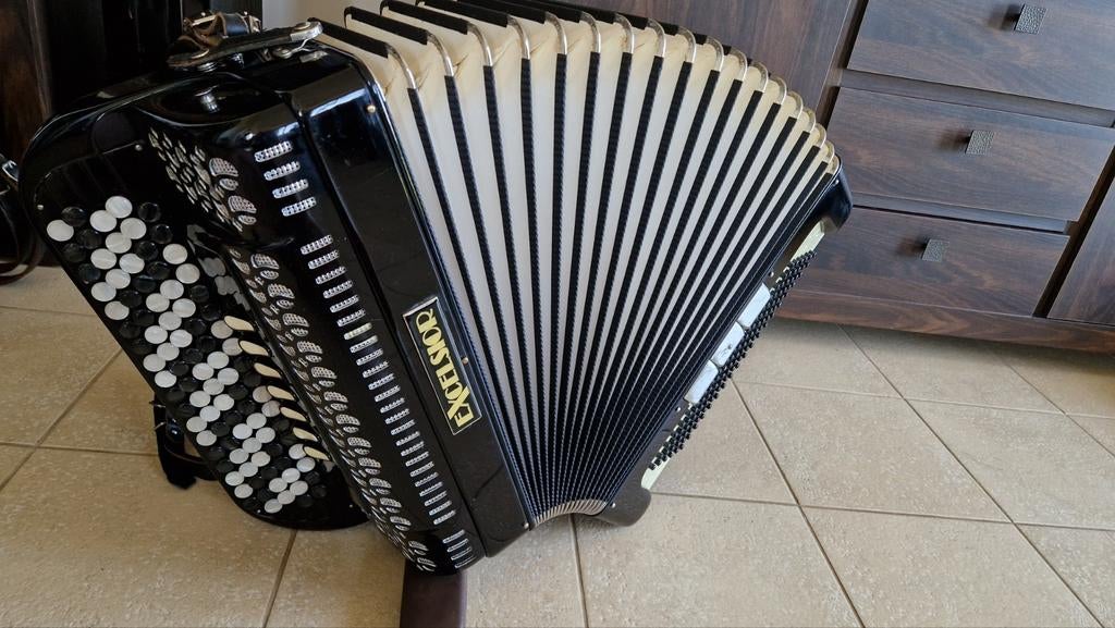 Accordeon EXCELSIOR Griff C, Ophalen of Verzenden, Zo goed als nieuw, 120-bas, Overige merken