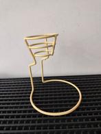 Tomado midcentury zachtgeel uitdruiprekje voor fles, Ophalen of Verzenden, Zo goed als nieuw