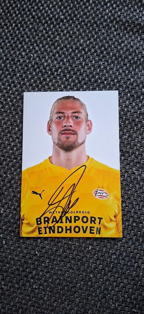Foto met handtekening; Lars Unnerstall # FC Twente PSV, Ophalen of Verzenden, Nieuw, PSV, Overige typen