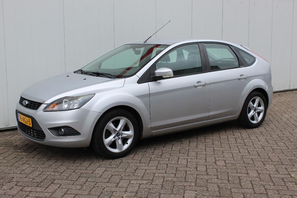 FORD Focus II 1.6 16V 100PK 5-DEURS TITANIUM AIRCO ZEER MOOI, Stof, Zwart, 4 cilinders, 1600 cc