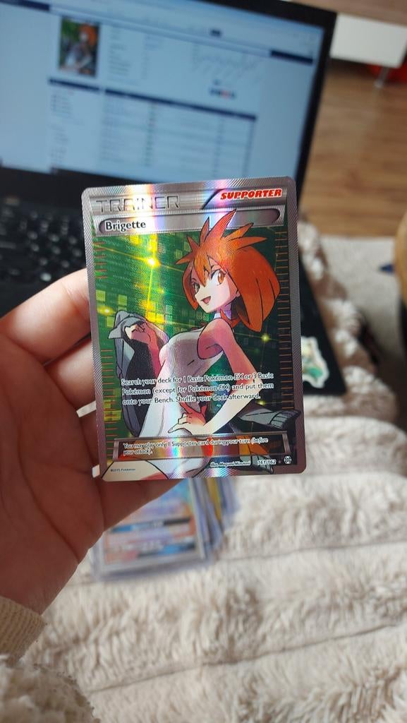 Pokémon Kaart Brigette - BREAKthrough, Ophalen of Verzenden, Zo goed als nieuw