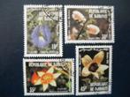 Postzegels Djiboutti 1981 bloemen - cat.w. € 1,30., Ophalen of Verzenden, Overige landen, Gestempeld