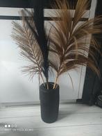 Grote vaas met 3 grote pluimen erin, Ophalen of Verzenden