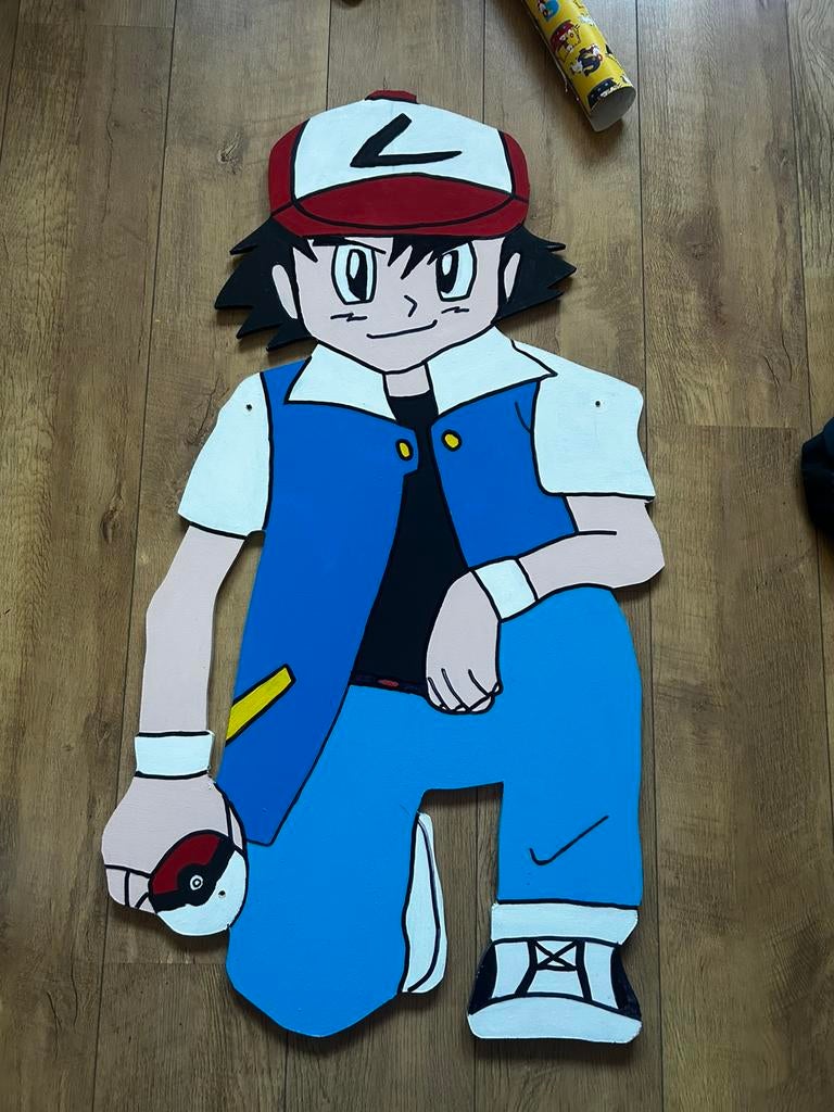 Pokemon muurbord wanddecoratie, Ophalen