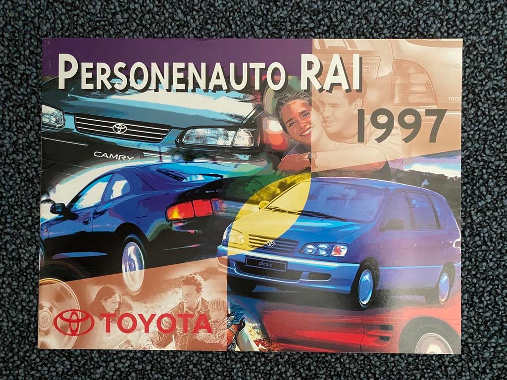 Toyota - Algemene autofolder (1997), Ophalen of Verzenden, Zo goed als nieuw, Toyota