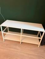 IKEA vittsjö tv meubel wit met glasplaat, Huis en Inrichting, Ophalen, Zo goed als nieuw, 25 tot 50 cm, Rechthoekig