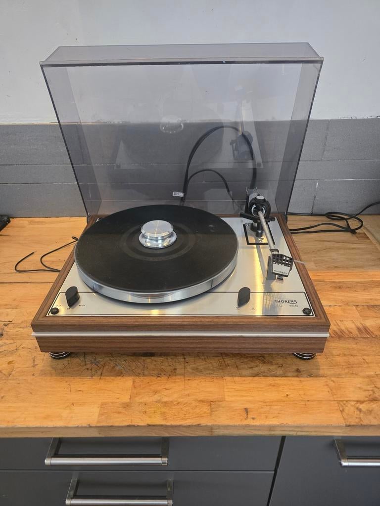 Thorens td 166 mk1, Ophalen of Verzenden, Gebruikt, Thorens