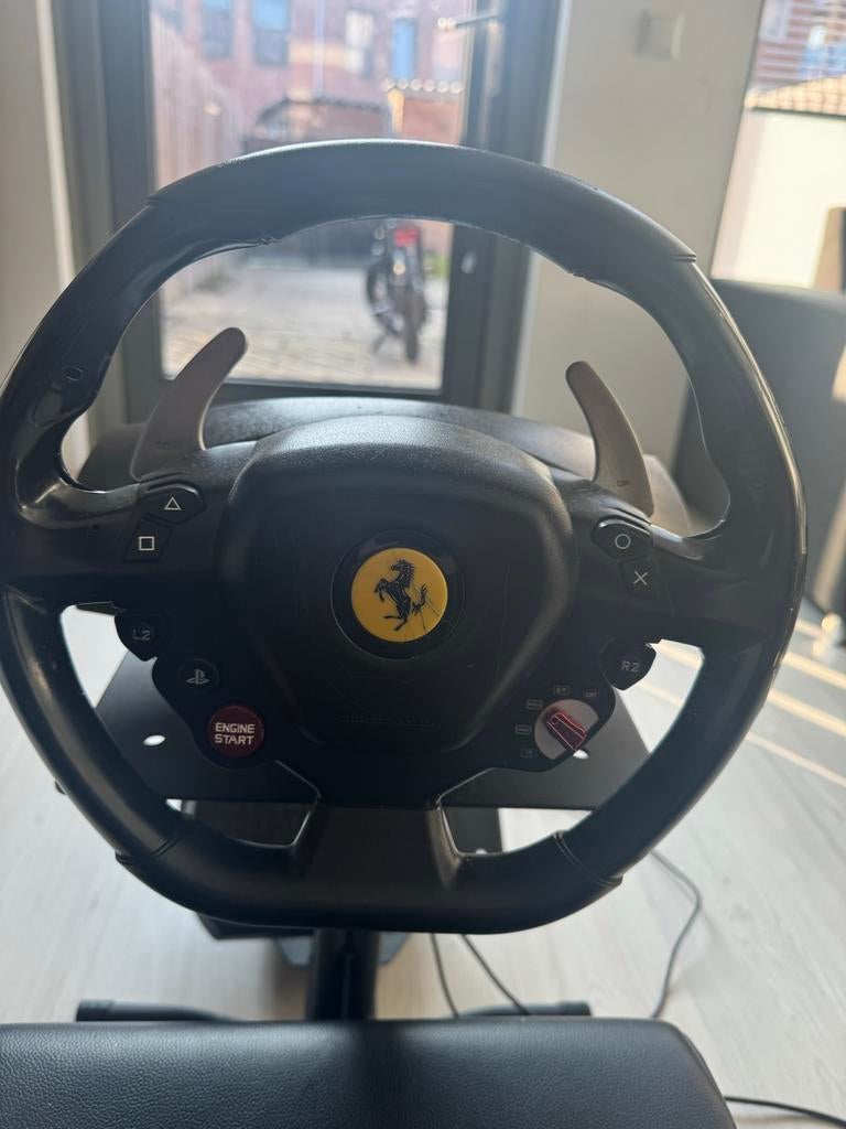 Game stoel met stuur en pedalen, Ophalen of Verzenden, Gebruikt
