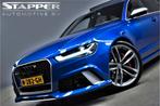 Audi RS6 4.0 TFSI 561pk Quattro Miltek/Pano/Head-Up/Carplay/, Gebruikt, Blauw, Geïmporteerd, 3993 cc