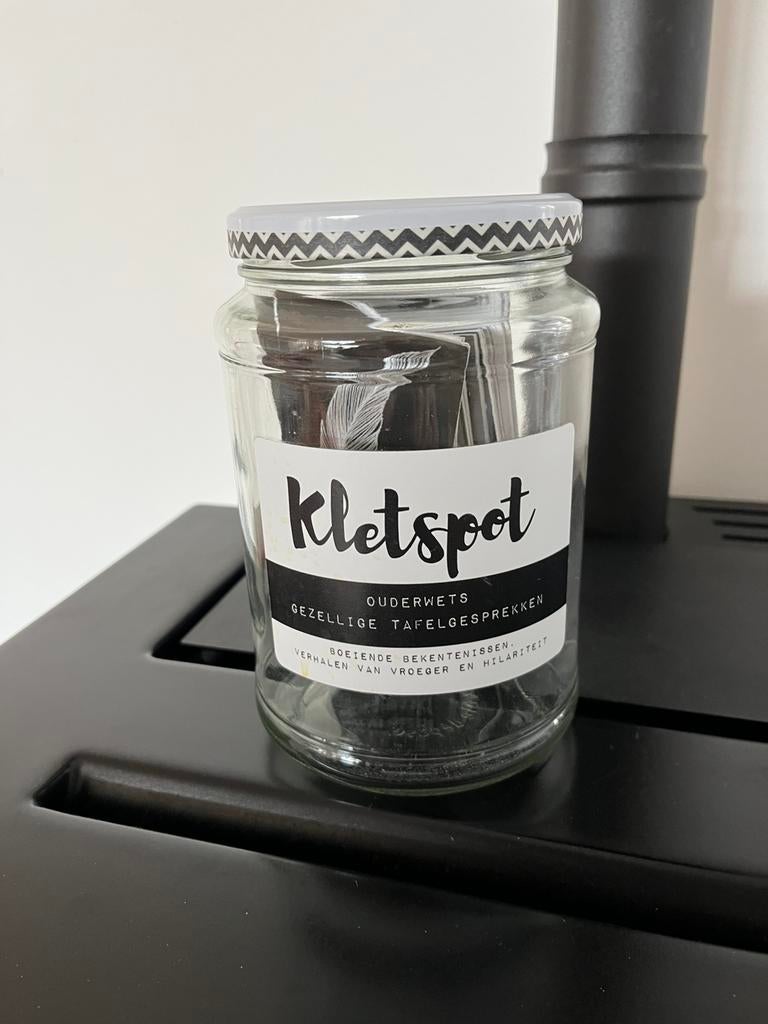 Kletspot, Ophalen of Verzenden, Zo goed als nieuw