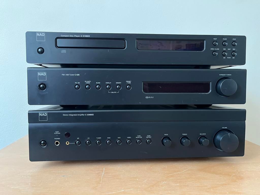 NAD CD/Tuner/Amplifier, Ophalen, Zo goed als nieuw, Overige merken