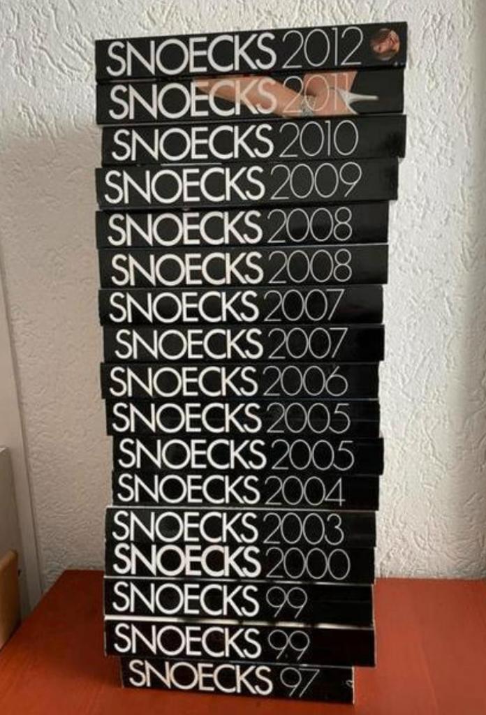 Snoecks boeken 1999 T/M 2011 collectie jaargangen, Verzenden, Nieuw, Overige onderwerpen