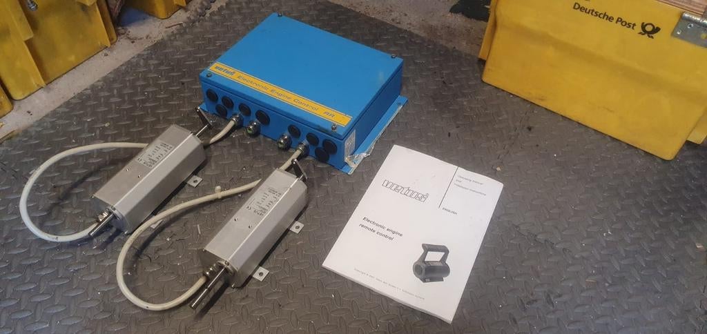 Vetus elektronische motorbediening / gashendel., Ophalen, Motor en Techniek, Zeilboot of Motorboot
