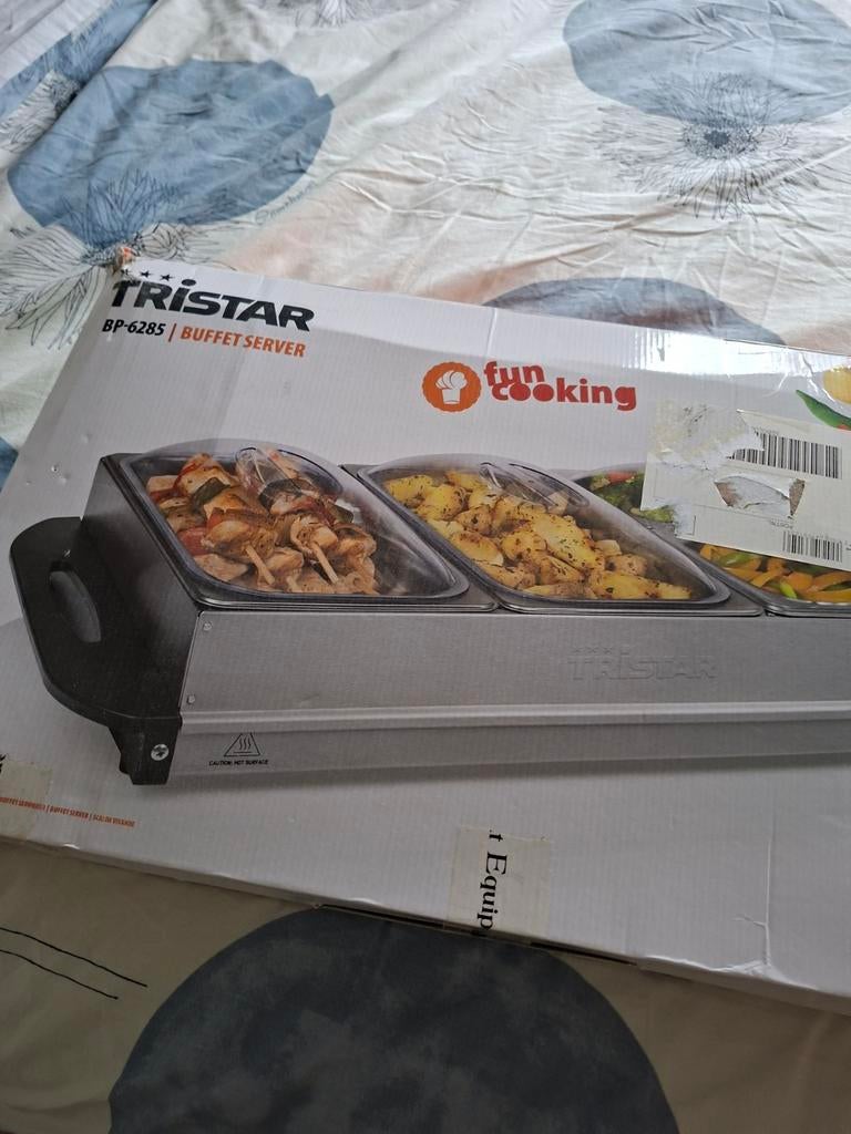 Tristar BP-6285 Buffetwarmer, Ophalen, Nieuw, 4 t/m 7 personen