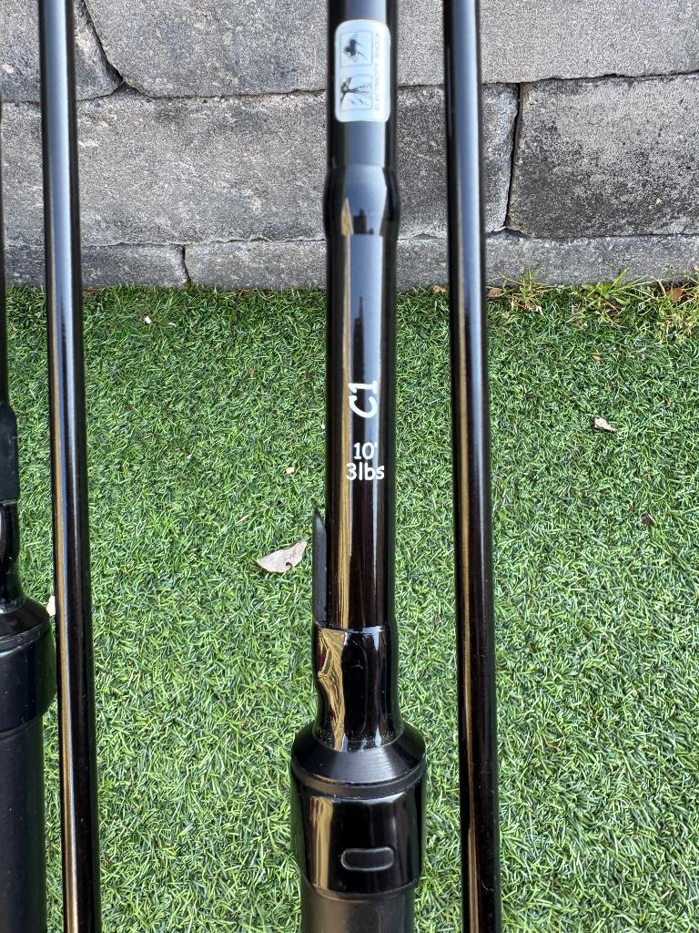 10 ft karperhengels, Ophalen, Gebruikt, Werphengel