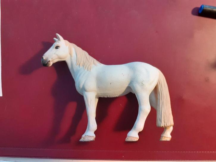 Schleich paard uit set 42359, dierfiguur, Verzamelen, Dierenverzamelingen, Gebruikt, Beeldje of Figuurtje, Paard, Ophalen of Verzenden