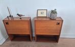 2 vintage (hang)nachtkastjes Formule Kempkens, Ophalen