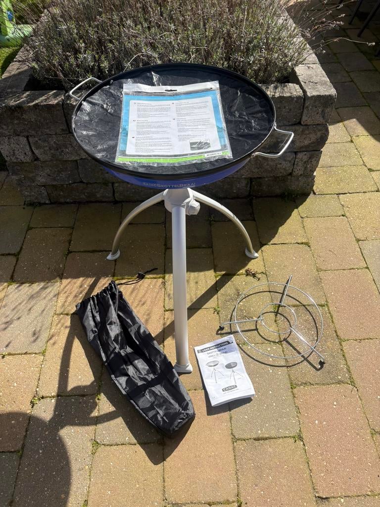 CADAC Skottelbraai BBQ / Gasbarbecue – compleet, Ophalen, Zo goed als nieuw