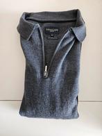 Cavallaro Napoli Merino Zip Polo - Italiaanse Wol, Maat 48/50 (M), Nieuw, Ophalen of Verzenden, Grijs
