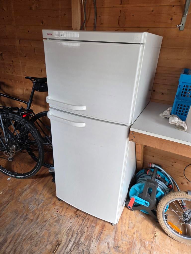 Bosch koelkast vriescombinatie, Ophalen, Gebruikt, 200 liter of meer, Met aparte vriezer