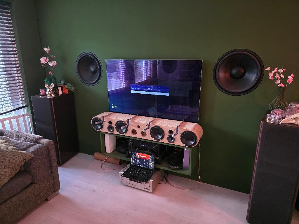 Dayton audio UM15 II subwoofer, Subwoofer, Nieuw, 120 watt of meer, Ophalen