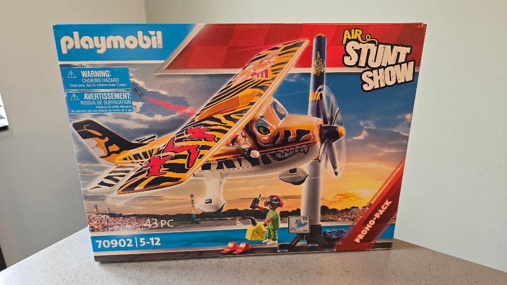 Playmobil 70902 Stunt vliegtuig nieuw in doos, Kinderen en Baby's, Speelgoed | Playmobil, Ophalen of Verzenden, Nieuw, Complete set