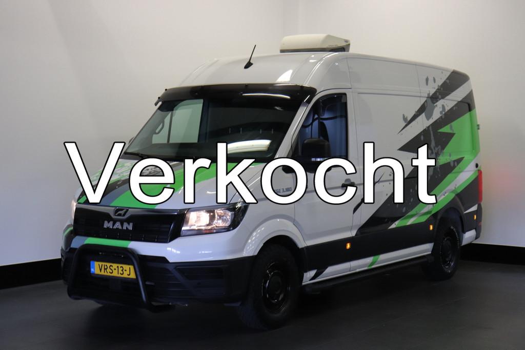 MAN TGE 2.0 177PK 4X4 EURO 6 - Airco - Cruise - Camera - €, Auto's, Stof, Gebruikt, 4 cilinders, 2124 kg