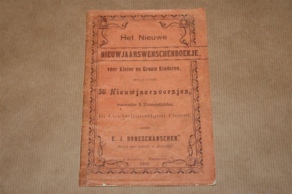 Het Nieuwe Nieuwjaarswenschenboekje - 1899, Ophalen of Verzenden
