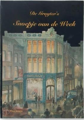 Boek De Gruyter, snoepje van de week, Ophalen of Verzenden, Gelezen, Diverse auteurs