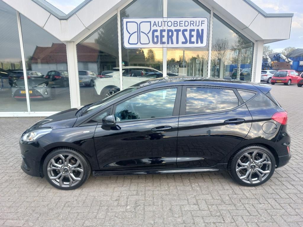 Ford Fiësta ST- line 125pk 5dr 2020 Zwart, Auto's, Ford, Bedrijf, Fiësta, ABS, Airconditioning, Android Auto, Apple Carplay, Automatische klimaatregeling