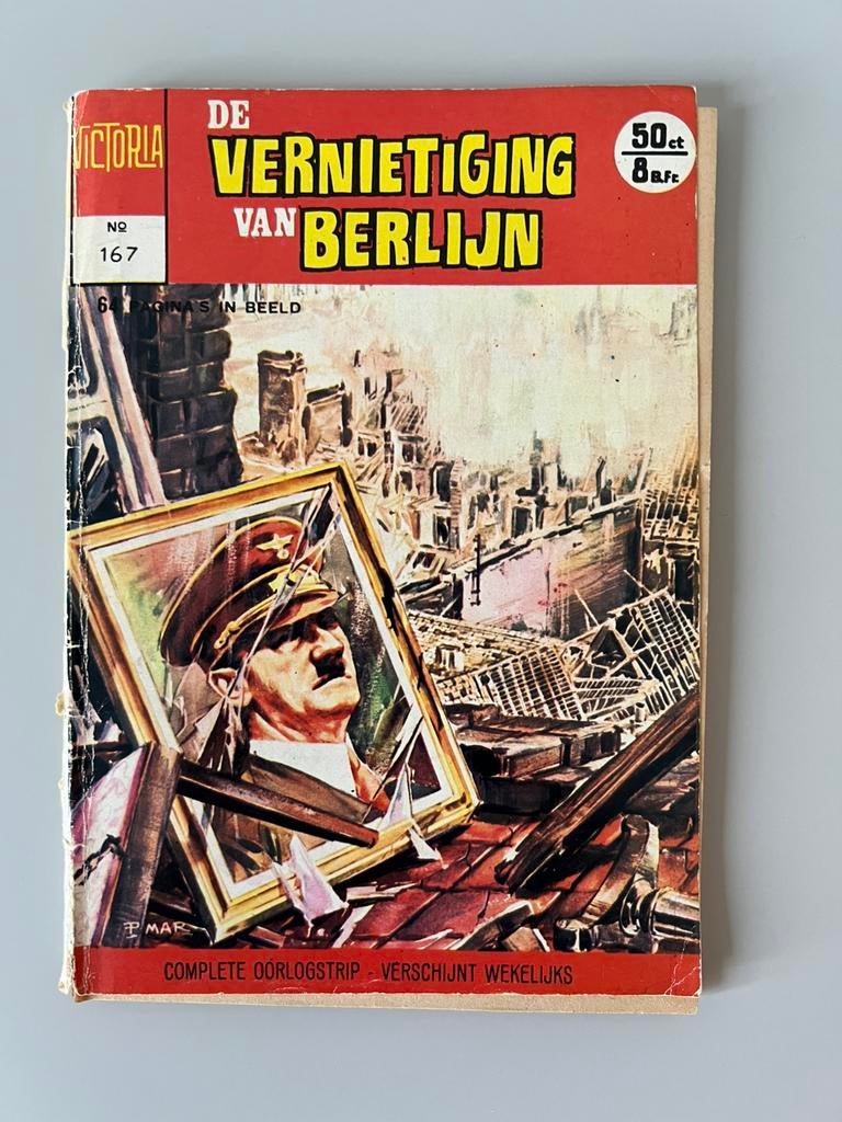 De Vernietiging van Berlijn nr. 167 - Complete Oorlogstrip., Eén stripboek, Ophalen of Verzenden, Gelezen
