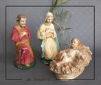 Antieke Kribbe, Maria  en Jozef – rond 1900 [ BERTAGN ], Ophalen of Verzenden