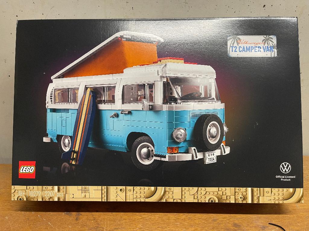 LEGO 10279 Volkswagen T2 Kampeerbus, Lego, Nieuw, Ophalen of Verzenden, Icons