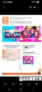 Toppers, vrijdag 19 juni, Tickets en Kaartjes, Twee personen