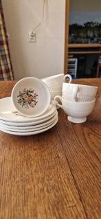 5 kop en schotels Wedgwood Conway, Ophalen of Verzenden