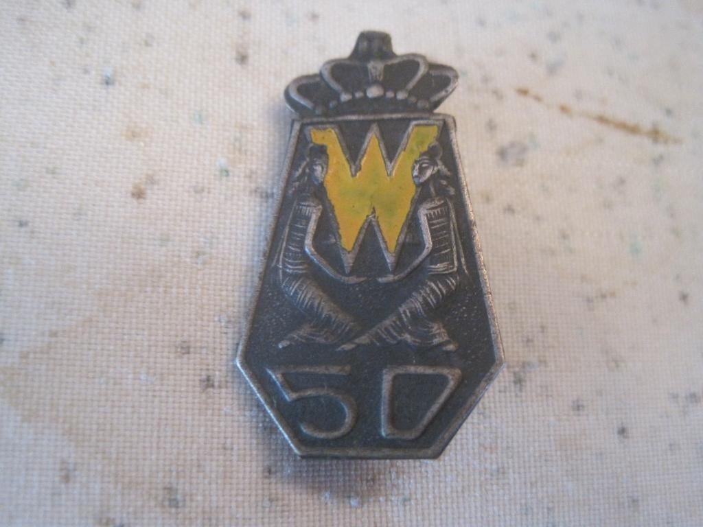 w 50 br speldje, Verzamelen, Speldjes, Pins en Buttons, Ophalen of Verzenden, Gebruikt, Overige onderwerpen